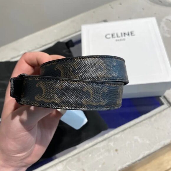 Celine Triomphe Belt - Picture 3 of 4